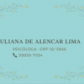 Psicloga Juliana de Alencar Lima