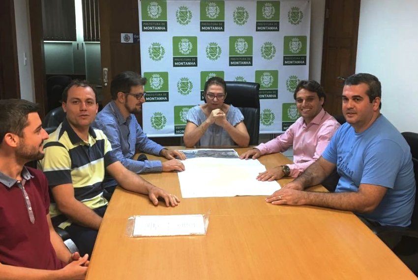 Equipe da Secretaria Estadual de Agricultura reune-se em Montanha para viabilizar obras da barragem - Otimista