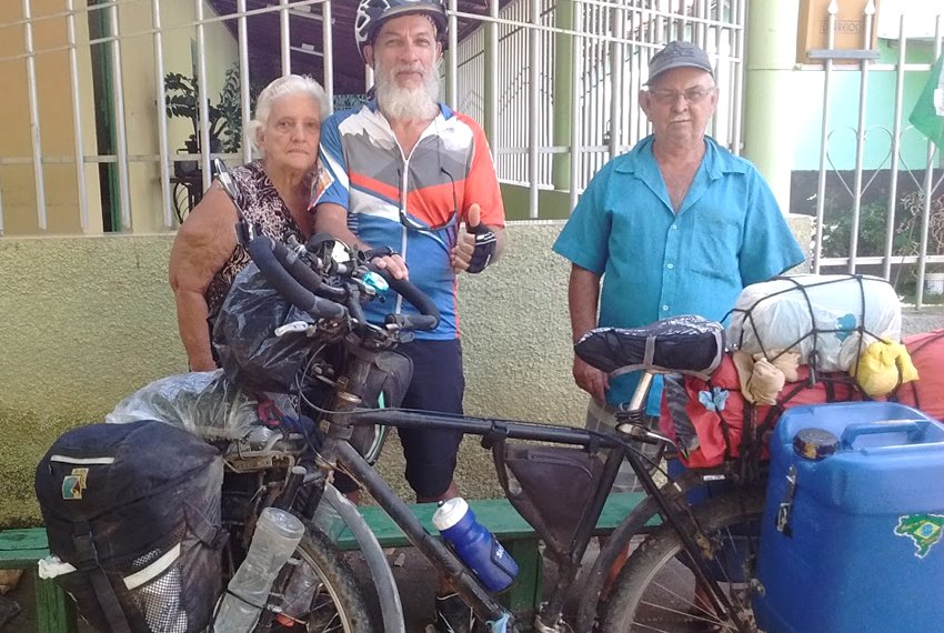 Carlos Andrade resolveu fazer um cicloturismo para conhecer as cidades do Esprito Santo - Cicloturista Carlo