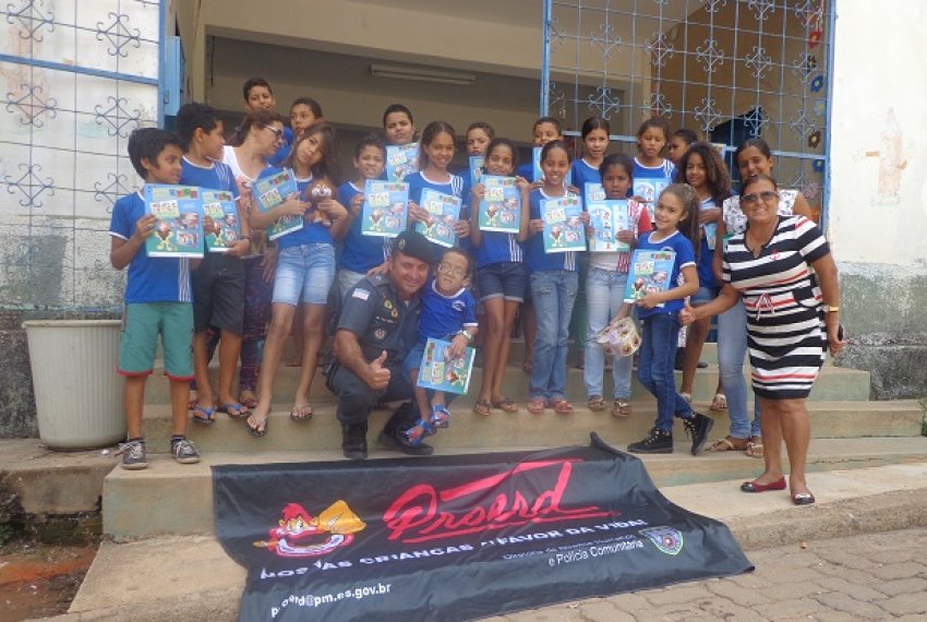 PM inicia atividades do PROERD nas escolas de gua Doce do Norte - Caindo na Real