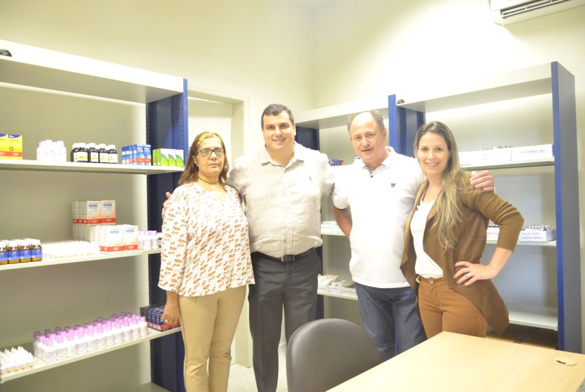 Nova Farmcia Bsica  inaugurada em Garrafo - Sade