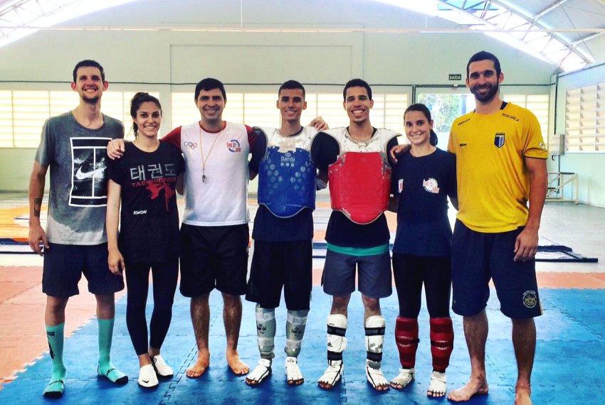 Capixabas do taekwondo competem na Argentina - Bolsa Atleta