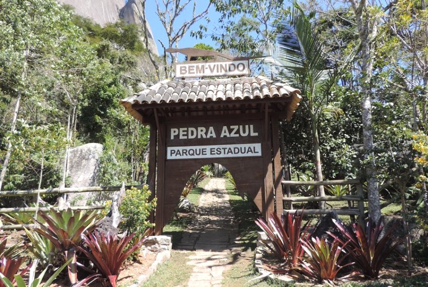 Parque Pedra Azul ganha trilha autoguiada de fcil subida - Ecoturismo