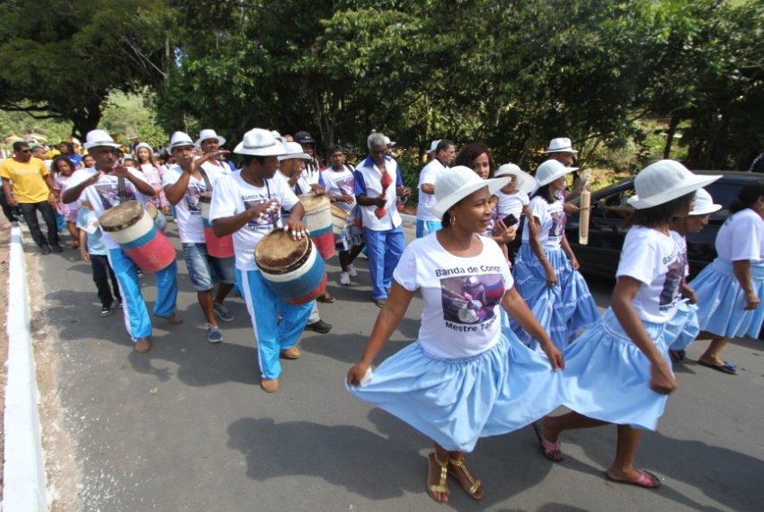 Banda de Congo do Mestre Itagiba celebra 10 anos - Roda Dgua