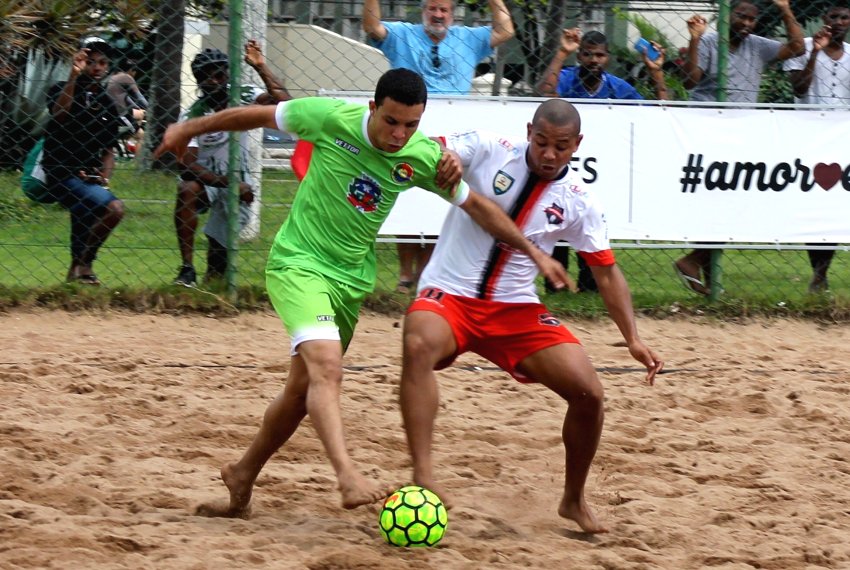 Finalistas do 17 Estadual de Beach Soccer - Anchieta x Serra