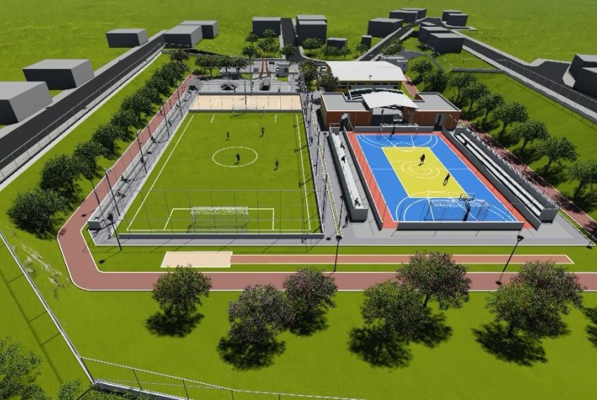 Ministro autoriza construo de Praa da Juventude - Complexo Esportivo