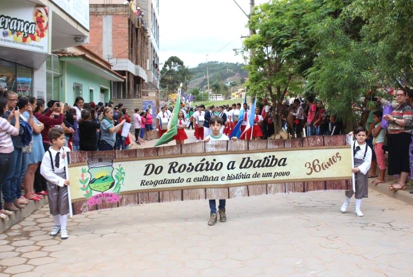 Resgate cultural e comemorao dos 36 anos de Ibatiba - Muita emoo