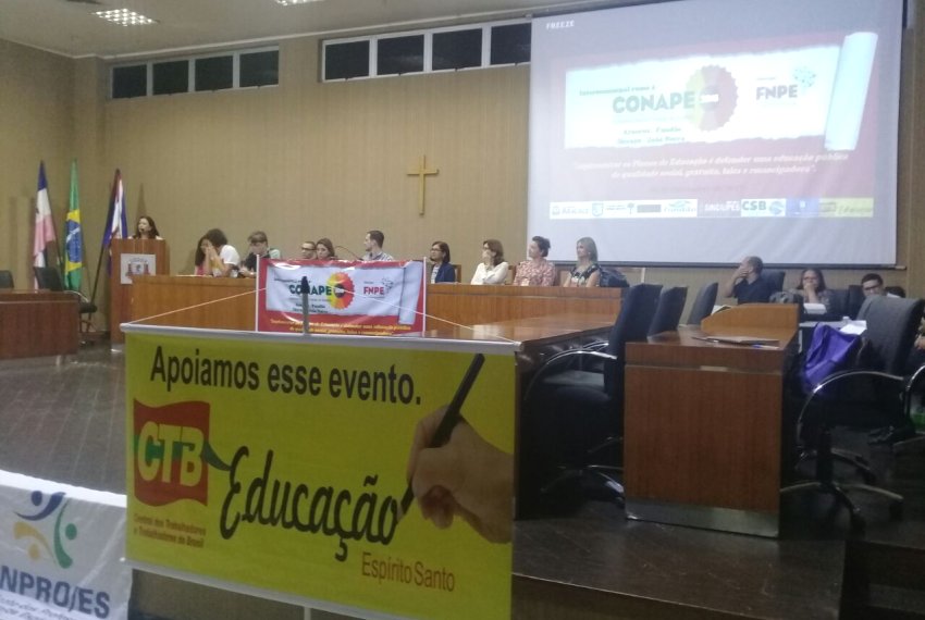 Educadores de Ibirau participam da CONAPE em Aracruz - Educao