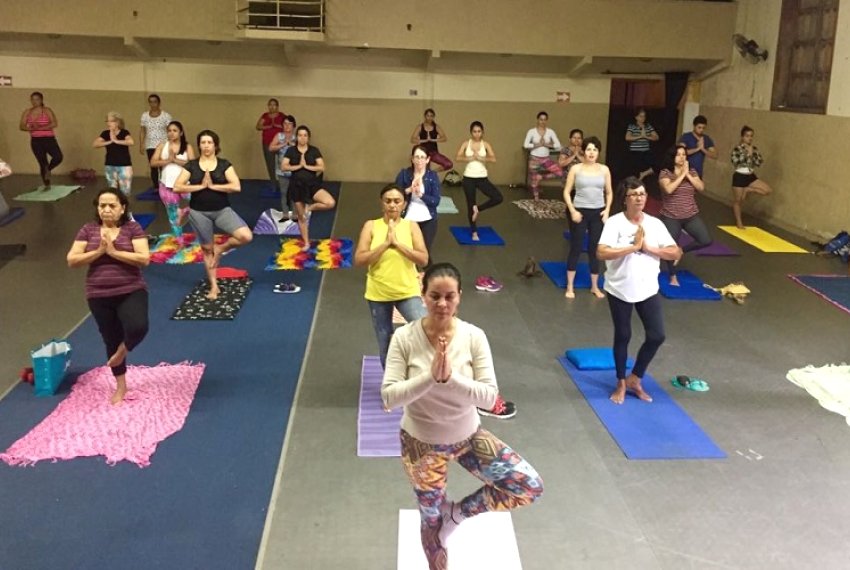 Aulas de Yoga gratuitas na Casa da Cultura - Participe