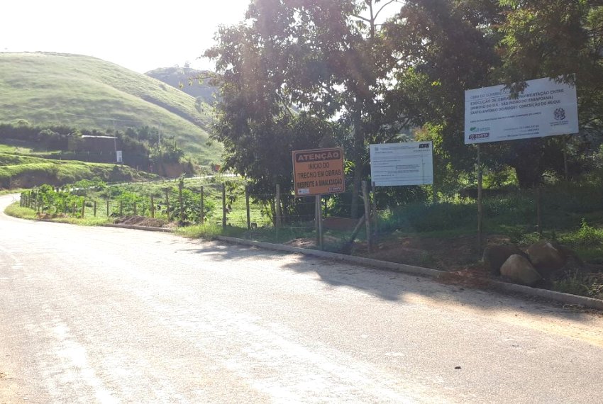 Trecho em Mimoso do Sul tem as obras reiniciadas - Caminhos do Campo