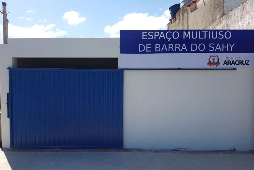 Novo espao pblico para uso da comunidade - Barra do Sahy