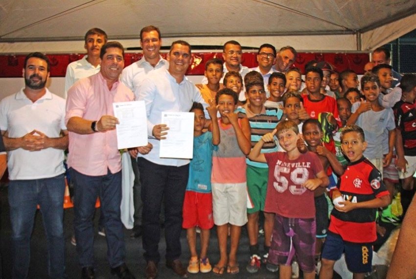 Municipio recebe trs novos ncleos no bairro Cana - Campees de Futuro