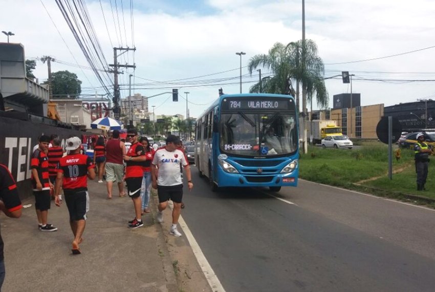 SESP define segurana e transporte para o jogo do Flamengo - Kleber Andrade