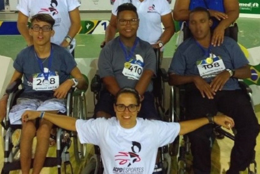 Destaque no Campeonato Regional de Bocha Paralmpica - Atletas capixabas