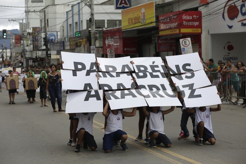 Tradicional Desfile Cvico volta em Aracruz - Resgate cultural