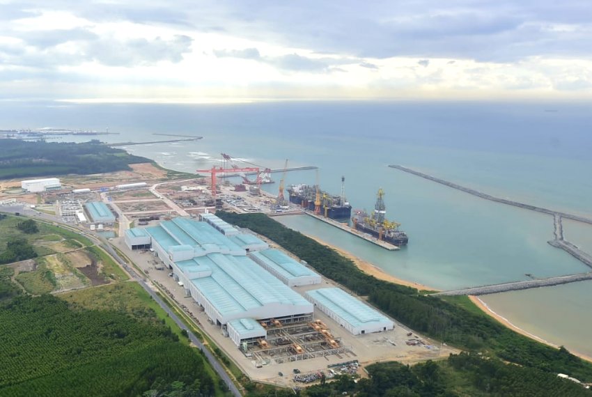 Jurong apresenta a mais moderna oficina naval do Brasil - Hullshop