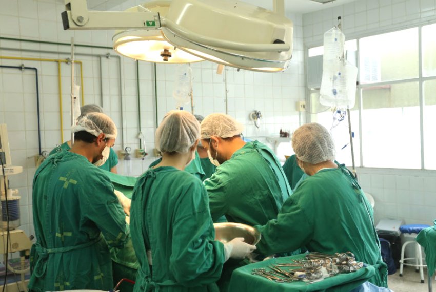 Linhares realiza primeira cirurgia de captao de rgos - HGL