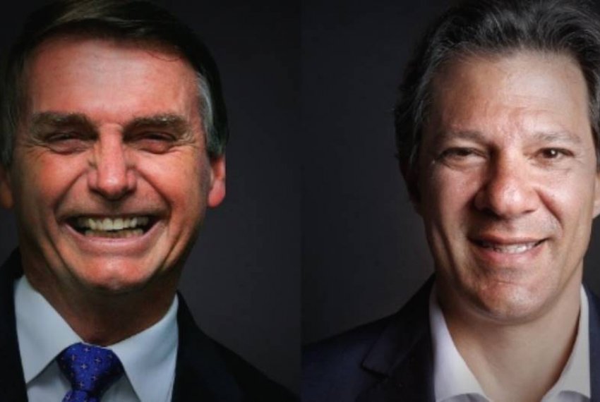 Bolsonaro ganha com folga e enfrenta Haddad - Segundo turno