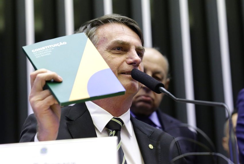 Constituio  o nico norte da democracia - Jair Bolsonaro