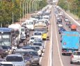 Movimentao de veculos aumenta em at 50% nos principais trechos das rodovias federais do ES - Rodovias federais