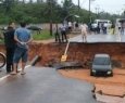 Confira a situao das rodovias aps as fortes chuvas no Estado - Chuva