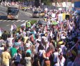 Professores estaduais fazem passeata em Vitria e deixam trnsito parado - Mobilizao