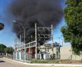 Incndio em subestao paralisa abastecimento de gua para Serra e Zona Norte de Vitria e bairros de Fundo - Ateno