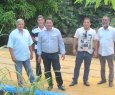 Prefeito de Ibirau visita novo ponto de captao que promete amenizar falta dgua - POLITICA